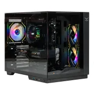 GABINETE NACEB GAMING IRIS NANO MIDI TOWER ATX MICRO ATX MINI ITX 3 VENTILADORES NEGRO