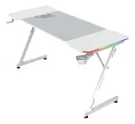 ESCRITORIO GAMER BALAM RUSH OLYMPUS SPOT GLOW MRX6000 BLANCO (BR-941402)