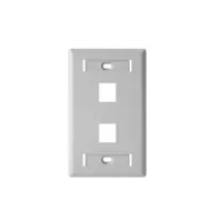 PLACA DE PARED 2 PUERTOS BELDEN AX102655 - BLANCO, DE PLASTICO