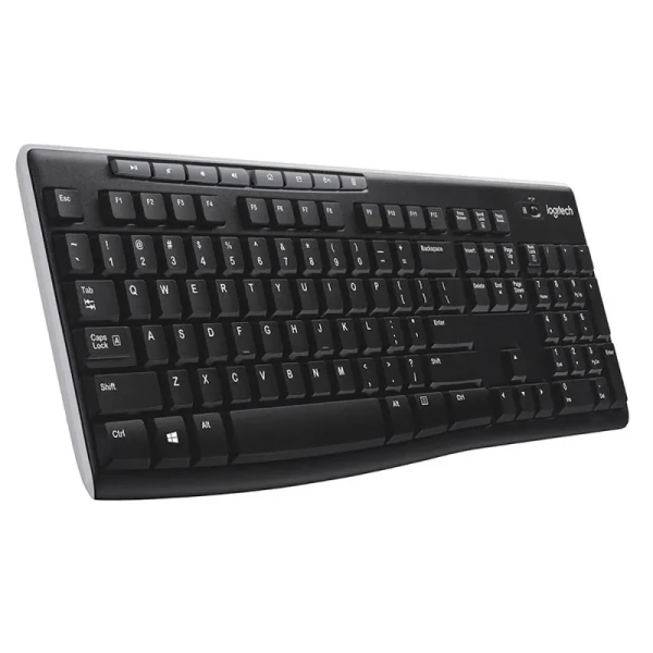 TECLADO LOGITECH K270 INALAM USB UNIFYING PLUG&PLAY BLACK (920-004426)