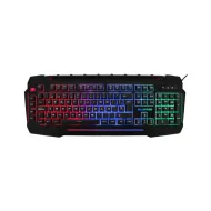 TECLADO GAMER BALAM RUSH MURDER USB PROG 3 COLORES LED NEGRO BR-929646