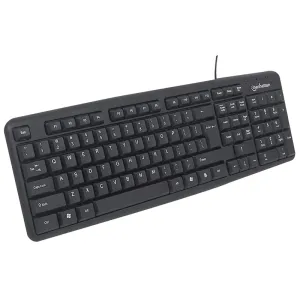 KIT TECLADO Y MOUSE MANHATTAN ALAMBRICO USB 178464