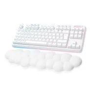 TECLADO LOGITECH G715 TKL C/REPOSAMANO BT LINEAL OFFWHITE (920-010684)