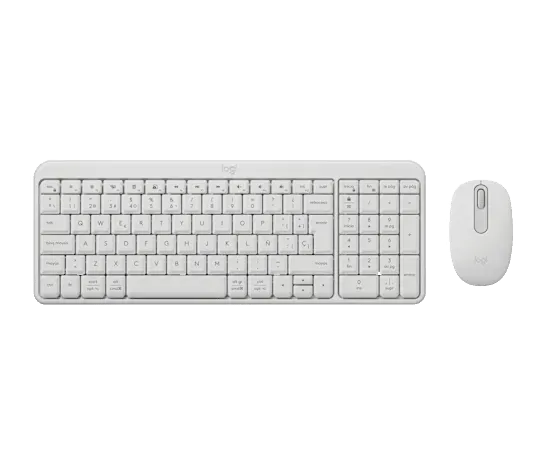 KIT LOGITECH MK250 TECLADO/MOUSE INALAM BT PC/MAC OFFWHITE(920-013514)
