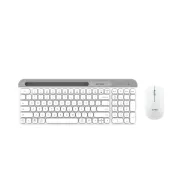 COMBO ACTECK SILK MK720 2-1 ERGONOMICO/INALAMBRICO/USB BLANCO (AC-936262)