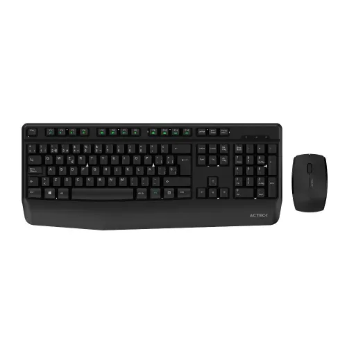 COMBO 2-1 ACTECK CREATOR MK465 INALAMBRICO 2.4/GHZ/USB/NEGRO (AC-936354)