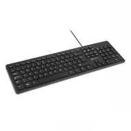 TECLADO SLIM GETTTECH ALAMBRICO NEGRO GGK-ESMWR-01