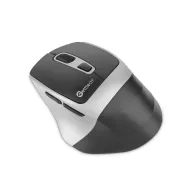 MOUSE INALAMBRICO GETTTECH 6D DE OFICINA (NEGRO/PLATEADO) GGM-STDBW-01-SL