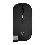 MOUSE VORAGO INALAMBRICO 2.4 GHZ HASTA 1600 DPI RECARGABLE NEGRO RGB MO-307