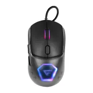 MOUSE GAME FACTOR CARCASAS INTERCAMBIABLES P3327 12K DPI RGB USB NEGRO (MOG530-BK)