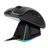 MOUSE GAME FACTOR INAL. WIRELESS 2.4G+BT, PIXART 3395, 26K DPI, 4K HZ BASE RGB 56G (MOW800-BK)