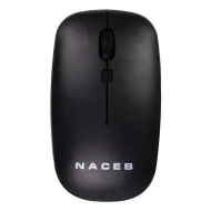 MOUSE NACEB NA 0136 INALAMBRICO OPTICO 1.600DPI RF INALAMBRICO NEGRO