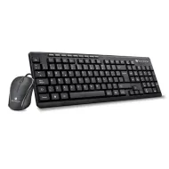 KIT DE TECLADO Y MOUSE TECHZONE TZ19COMB01 ALAMBRICO NEGRO