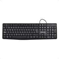 TECLADO TECHZONE TZACTCA04 GRIMLY ALAMBRICO NEGRO