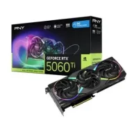 TARJETA DE VIDEO PNY RTX 5060TI 8GB ARGB OC TRIPLE FAN VCG5060T8TFX