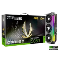 TARJETA DE VIDEO ZOTAC (ZT-B50800B-10P) RTX 5080 AMP EXTREME INFINITY,16GB GDDR7,PCIE 5,3*DP,3*FAN